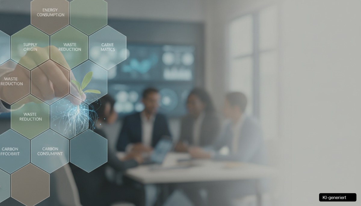 Ein Diagramm, das die Verknüpfung von Data Governance Nachhaltigkeit Betrieb und ESG Datenmanagement zeigt.
