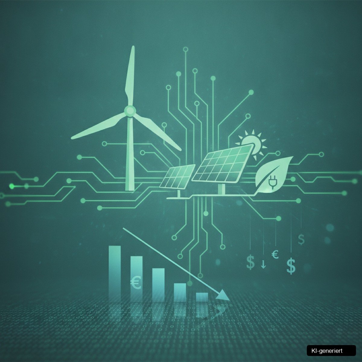 Visualisierung der Echtzeit Energieüberwachung Betrieb auf einem Dashboard zur Identifizierung von Stromfressern.