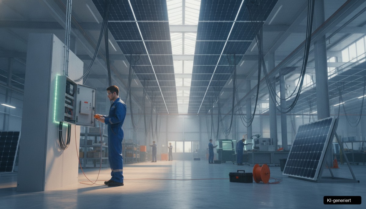 Eigene Solarstromerzeugung Betrieb: Bis zu 40 Cent sparen